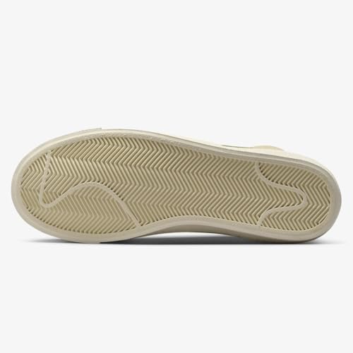 Nike Blazer Mid '77 Vintage Women's Shoes (DV7006-100, Muslin/Coconut Milk/Sail/Chlorophyll) Size 7.5