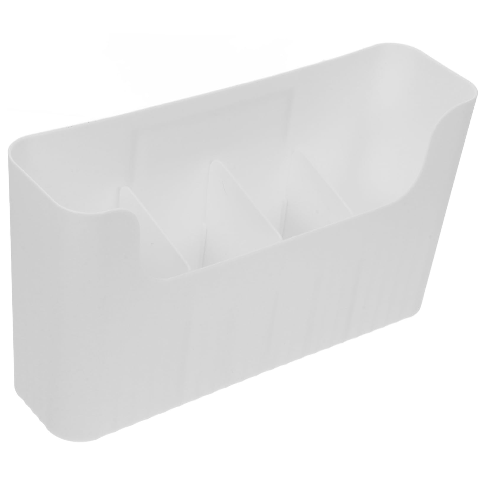 HEALLILY Wall Storage Box Adhesive Cabinet Door Organizer Fridge Side Shelf Liner