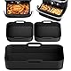 Silikonform für Ninja Heißluftfritteuse, Ninja Foodi Heißluftfritteuse Zubehör für AF500EU, Silikoneinsatz Air Fryer Accessories für Dual Zone Heißluftfritteuse, Wiederverwendbar (3PCS)
