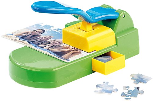 Your Design Puzzle Stanzmaschine: Puzzle-Stanzer inkl. 10 Selbstklebende Basis-Kartons 10x15 (Puzzelstanzer, Puzzle Stanzgerät, Einladungskarten selber Machen)