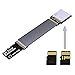 xiwai TF Micro SD Male Extender to TF Card Female Extension Cable Adapter Flexible SD/SDHC/SDXC UHS-III UHS-3