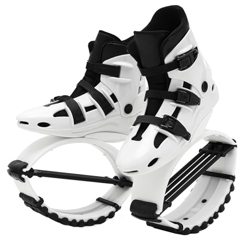 Jumps Botas Zapatos de Salto con muelles 4T, 36-44EU Zapatos de Rebote Unisex para Adultos para Correr Deportes(XL 39-41EU)