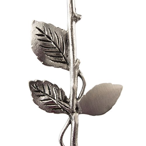 image for OneWorld Memorials Rose Stem Bronze Keepsake Urns - Extra Small Holds 