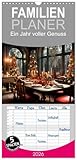 Familienplaner 2026 - Ein Jahr voller Genuss mit 5 Spalten (Wandkalender, 21 cm x 45 cm), CALVENDO: Küchenimpressionen und Traditionelles (CALVENDO Lifestyle)