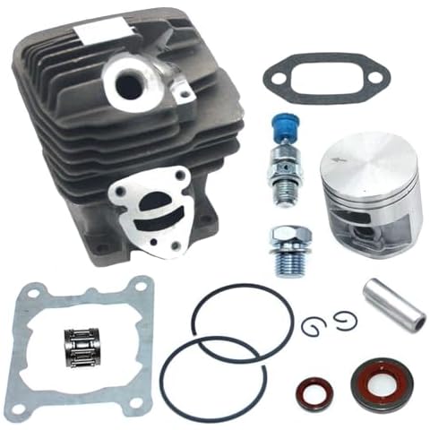 P SeekPro Nikasil Cylinder Piston Kit 44.7MM for Stihl MS261 MS261C MS261CBM 2-Mix MS261CM VW 2-Mix MS261CQ MS261CQZ MS261VW MS261VWZ MS261Z PN 1141 020 1202 1141 020 1200 Cover
