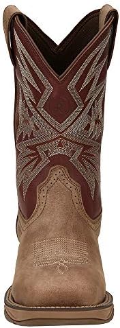 Tony Lama Men's Bartlett Light Western Boot Square Toe Brown 10.5 EE | Image 2
