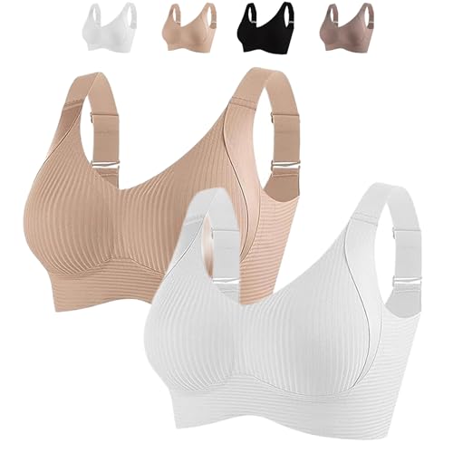 Wire-Free Push-up Bras, Super Firming Push Up Bra, Lightweight Comfort Underwear