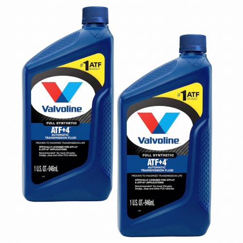 Valvoline ATF 4 Full Synthetic Automatic Transmission Fluid 1 Quart (Pack of 2)