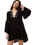 O'NEILL Cover-Ups Saltwater Solids Bell Sleeve D Black M