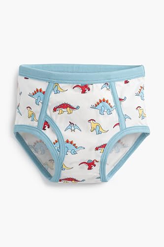 MONICA + ANDY Toddler Organic 5-Pack Boy's Briefs Red Multi, 2-3T2