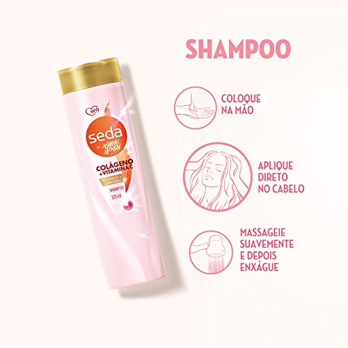 Shampoo by Niina Secrets Colágeno e Vitamina C 325ml
