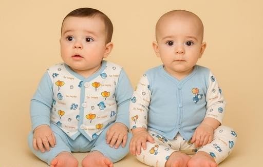 Unisex Baby Clothing Set – Soft Cotton Full Sleeve Vest & Pajama Set| Comfortable, Breathable, Lightweight, Skin Friendly|SL_37-image-48