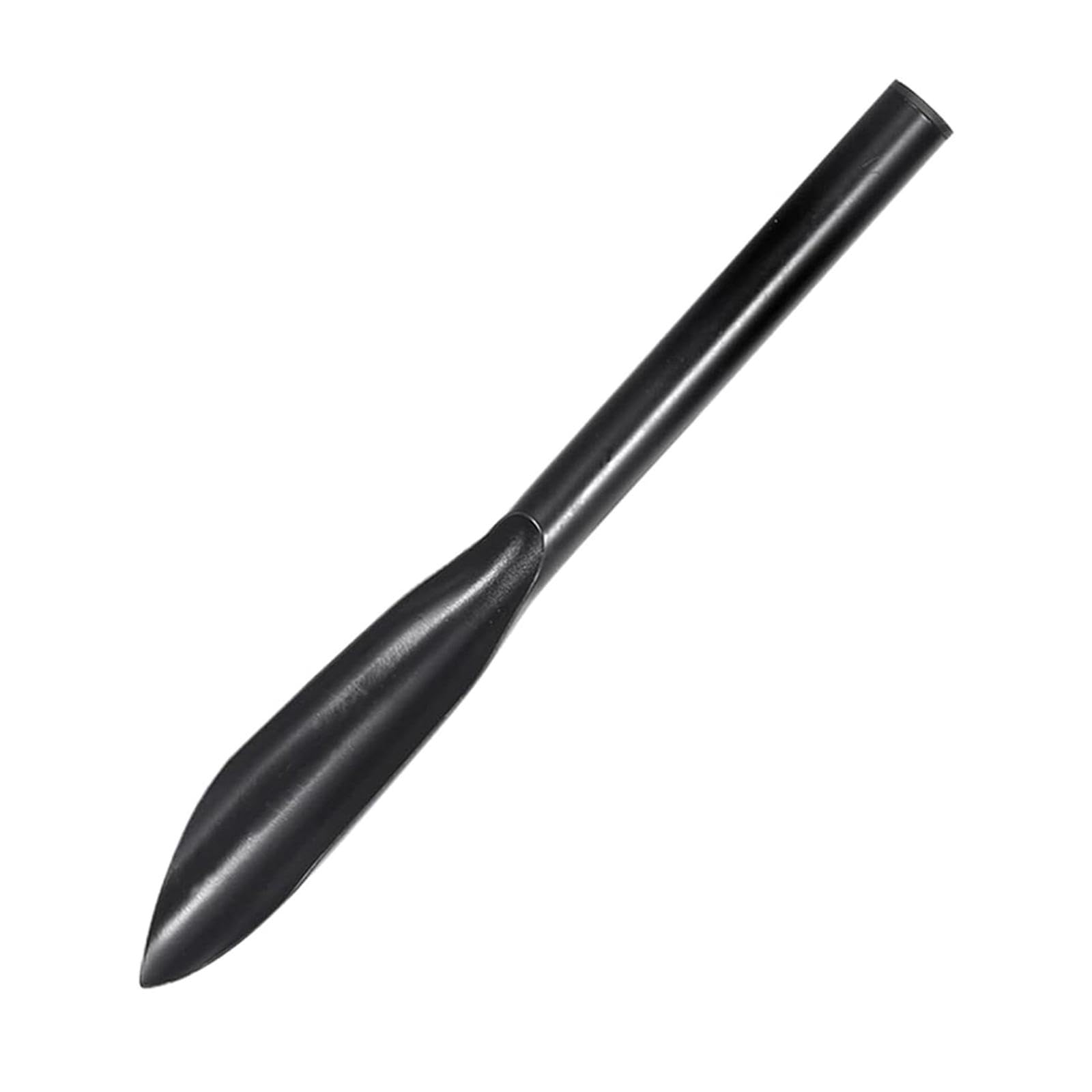 1Pcs Gardening Carbon Steel Pointed Shovel Metal Leaf-shaped Trowel Garden Hand Tool for Weeding Digging, Transplanting, Planting