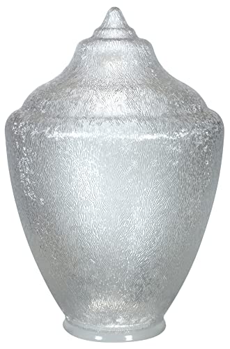 Image of KASTLITE FP199-8PCC Polycarbonate Clear Acorn with Fitter Neck | 23-1 /4 inch Height x 15-5 /8 inch Diameter x 7-11 /16 inch Outside Diameter Neck | Manufactured in the USA