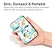 Kaabao Credit Card Holder, Metal Card Wallet RFID Blocking Mini Slim Aluminum Business Hard Card Case for Women Men (Mermaids Dolphins)