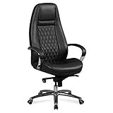 Ofiprix Sillón Nuremberg Sillón de Oficina Sillón Ejecutivo Sillón Despacho EcoPiel Racing Alta Gama Color Negro