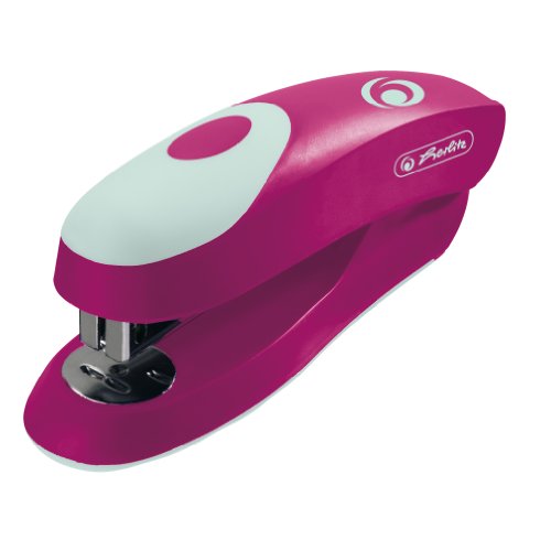 Preisvergleich Produktbild Herlitz Heftapparat, No. 24 / 6, cool pink