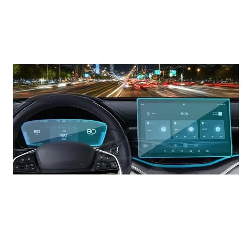 Film protection d'écran navigation en verre trempé premium pour BYD Seal U et Song Plus