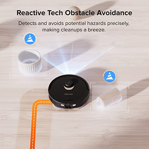 roborock Qrevo Robot Vacuum and Mop, Auto-Drying, Auto Mop Washing, Dual Spinning Mops, Auto Mop Lifting, Self-Refilling, Self-Emptying, Reactive Tech Obstacle Avoidance, 5500Pa Suction, Black 7 roborock Qrevo Robot Vacuum and Mop, Auto-Drying, Auto Mop Washing, Dual Spinning Mops, Auto Mop Lifting, Self-Refilling, Self-Emptying, Reactive Tech Obstacle Avoidance, 5500Pa Suction, Black - Image 5