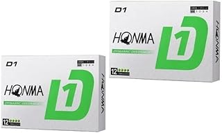 2ダース D1 HONMA 緑 ゴルフボール 本間ゴルフ 2024 ホンマゴルフ グリーン