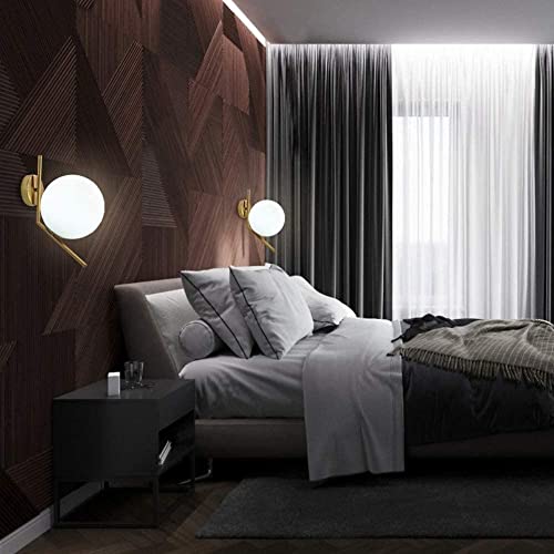 Image of Frosted Elegant Wall Light | Decorative Wall Lamp Fixture | Living Room Bedroom Dining Area Cafe Bar Restaurant Use | Modern Home Decor Wall Mounted Light | Without Bulb Fixture