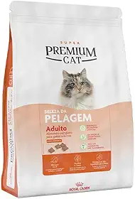 Ração Royal Canin Premium Cat Beleza Da Pelagem para Gatos Adultos 1kg Royal Canin Raça Adulto