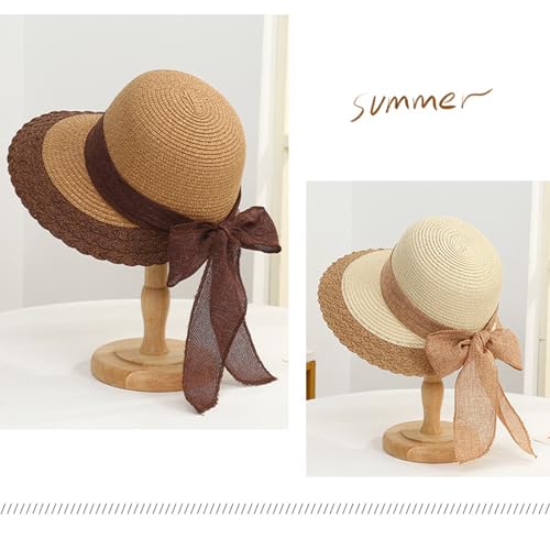 Sombrero para mujer plegable y ligero con protección UV miniatura 4