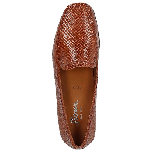 Mocassin femme Sioux Cordera la solution contre les pieds douloureux en cuir