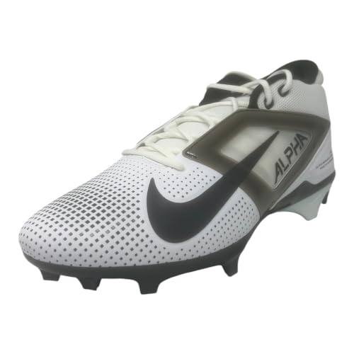 Image of Nike Alpha Menace 4 Elite Football Cleats (FD7036-600, University Red /Team Red /Black /White)