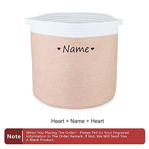 Krui Organizer per la Casa in Lino, Cesto per la