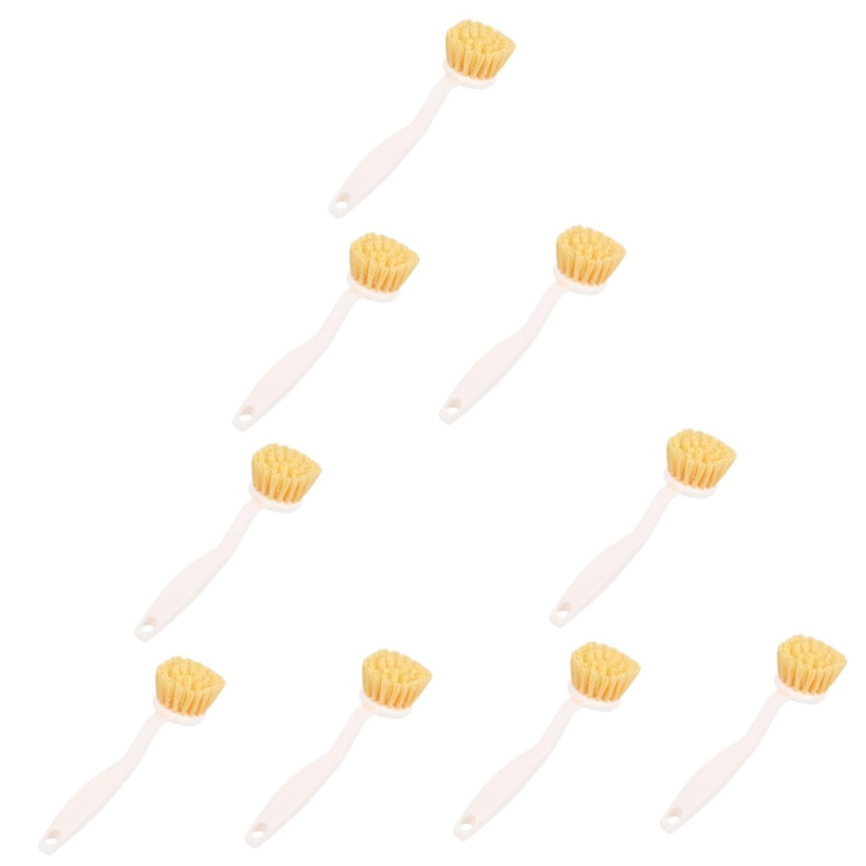Healeved 3piezas Cepillo De Limpieza De Cocina Mango Herramienta Multifuncional para Fregar Platos Ollas y Sartenes para Limpieza del Hogar y Utensilios De Cocina