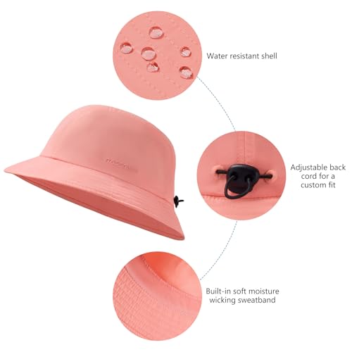 Image of BASSDASH UPF50+ Fishing Bucket Hat for Men Women Lightweight Water Resistant Packable Outdoor Summer Sun Hats FH13