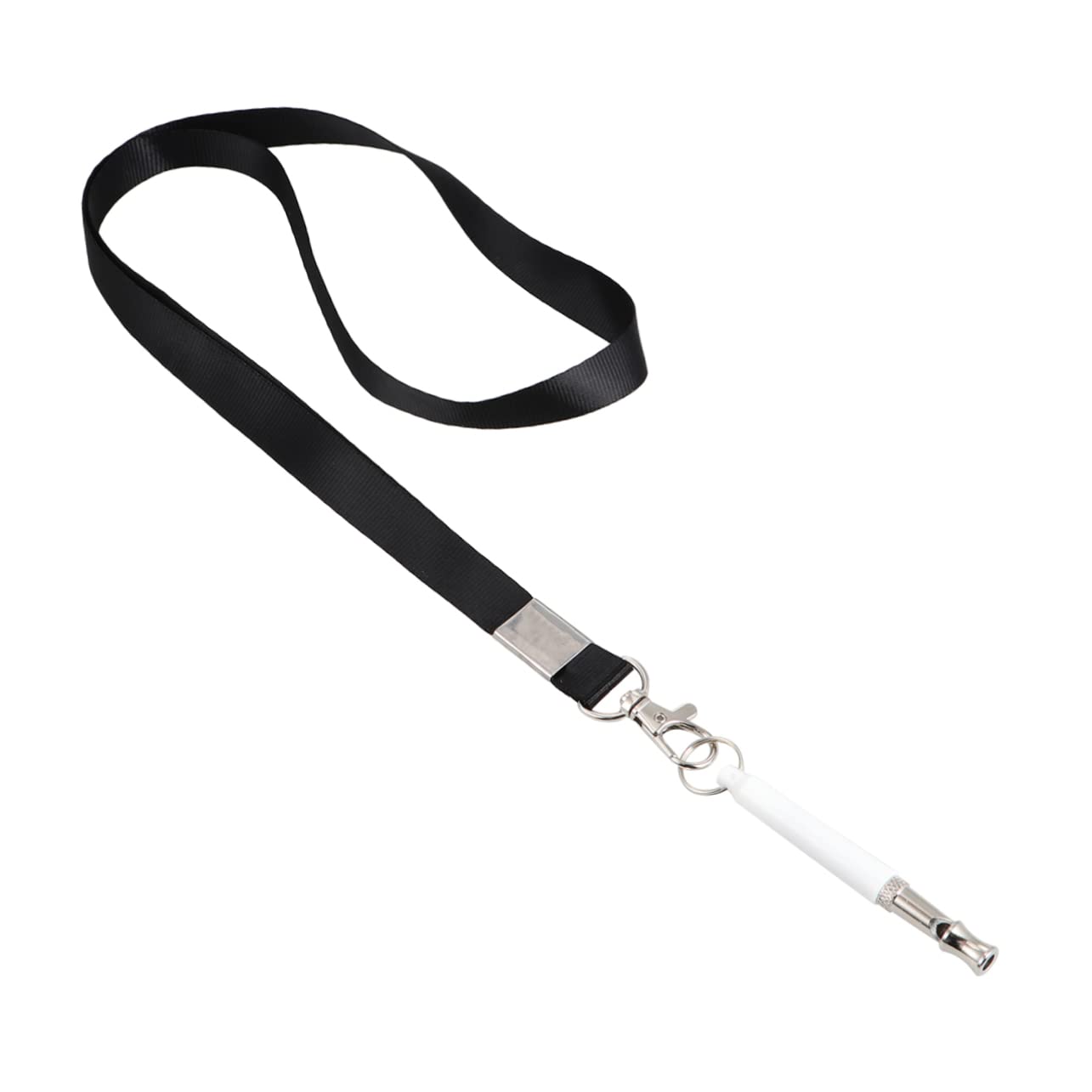 CIYODO 2sets Dog Obedience Trainer Sound Whistle Barking Control Device Puppy Training Clicker Portable Lanyard 2pcs*2