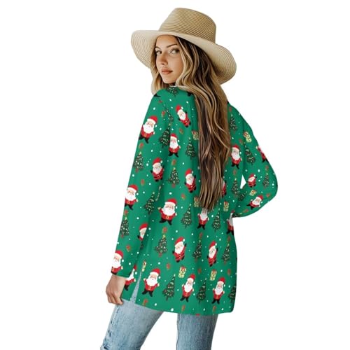 Image of Cardigan for Women Long Sweater Open Front Sweaters Fashion Lightweight Cardigans with Pockets