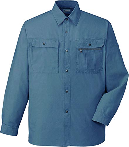 自重堂(Jichodo) [JICHODO] 長袖シャツ ミストブルー M 45604