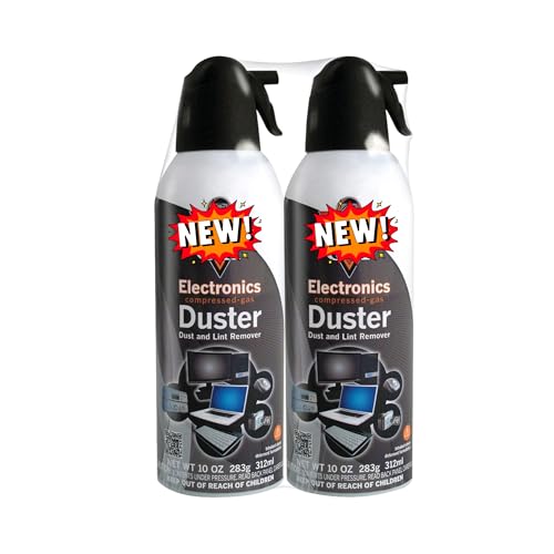 Compressed Air Duster 10 oz (2 Pack) – Keyboard &