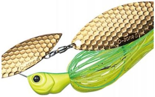 EVERGREENSpinner Bait D-Zone Double Willow DW 1/2 oz 16 (0444)