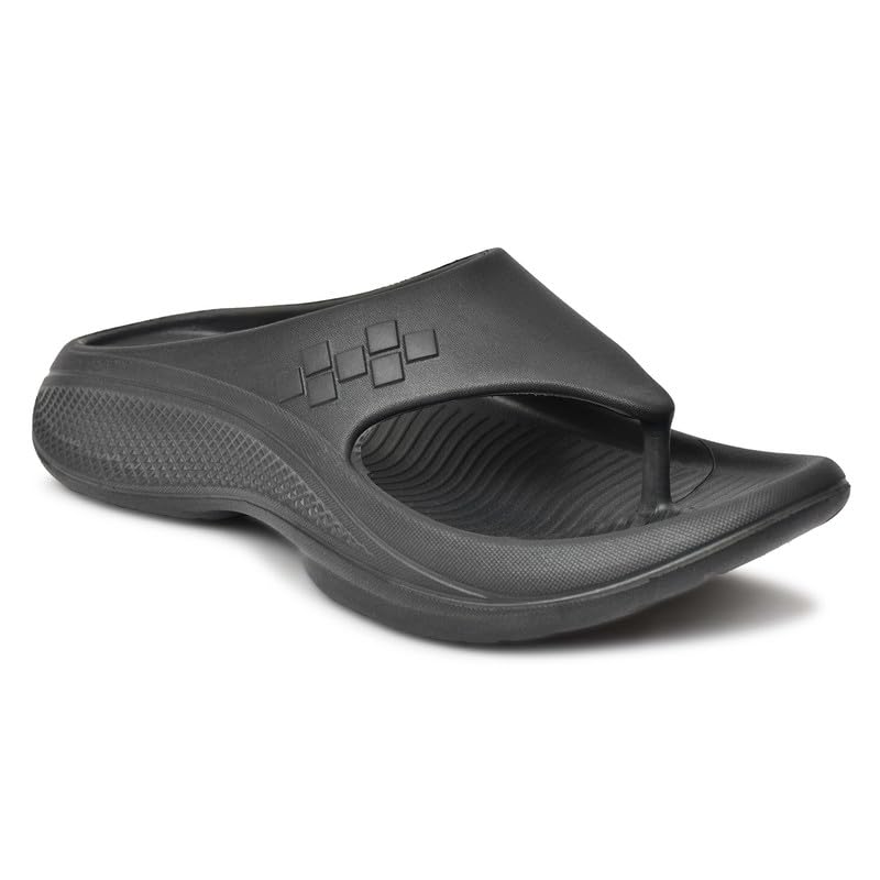 Image of HEALTH FIT Super Soft Ortho Care Bounce Back|Anti-Skid & Comfortable Stylish Light weight |Waterproof Slipper for Daily Use| Flexiable for Men's HF11 Light Grey