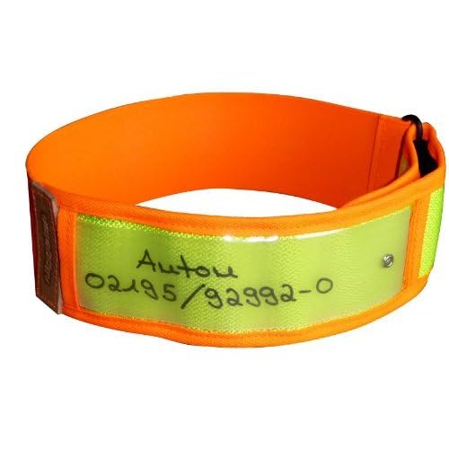 Niggeloh Hundewarnhalsung, gelb, S/M, 101100028