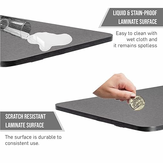 PRIVILON GLOBALOffice Table for Home/Writing Desk for Office/Folding Table for School/Folding Study Table/Work from Home - MultipurposeTable Hight... - Image 3