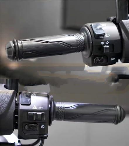 Interrupteur de commande de guidon moto complet 22mm gauche - 2