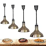 ksamwjf Food Warmers for Parties, Food Heat Lamps Buffet Warmers Lamp Buffet Serving Kitchen Lights Heat Lamp Bulbs for Food Service, Restaurant Supplies, Restaurant Equipment, 4 Pack