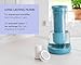 LifeStraw Home– Water Filter Pitcher, 7-Cup, Glass with Silicone Base, Stormy Blue, for Everyday Protection Against Bacteria, parasites, microplastics, Lead, Mercury, PFAS and a Variety of Chemicals