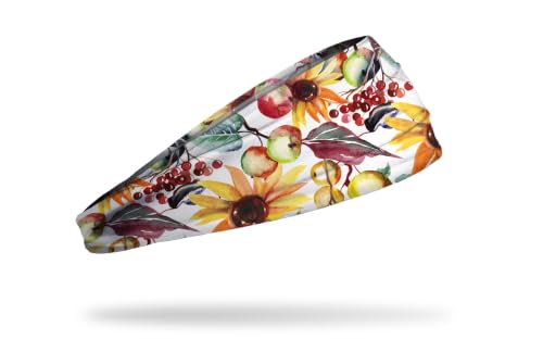 Image of JUNK Brands Big Bang Lite Floral Headband - Moisture-Wicking, Performance Fabric, Non-Slip, Sports Sweatband for Men & Women