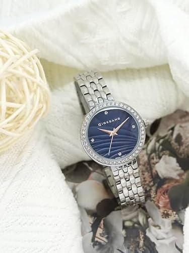 Giordano-Analog-Wrist-Watch-for-Women-Stylish-Metal-Strap-with-Water-Resistant-3-Hand-Mechanism-for-Girls-Ladies-to-Compliment-Your-LookIdeal-Gift-for-Female-GZ-60079