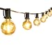 Bowink 23ft Led Outdoor String Light,G40 Backyard Patio String Lights Outdoor Globe Lights Decorative Patty Lighting for Patio Yard,Christmas