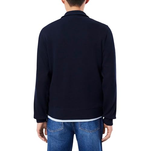 Lacoste Men's Long Sleeve Quarter Zip Cotton Sweatshirt3