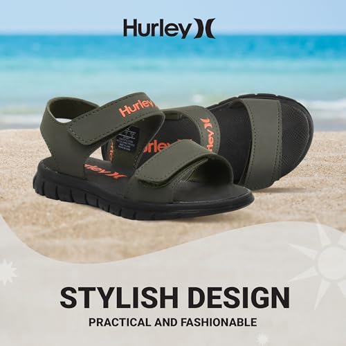Image of Hurley Kids' Ken Adjustable Strap Sandals