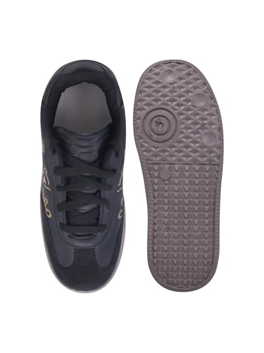 Image of Shoetopia Women's Casual Sneakers | Lace-Up Low-Top Shoes with Cushioned Sole | Trendy Daily Footwear Walking Shoes