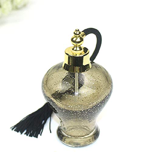 CHICAI Golden Perfume Cologne Hervulbaar lege fles met Brown Gold Bulb vernevelaar Montage 100ml - Image 5